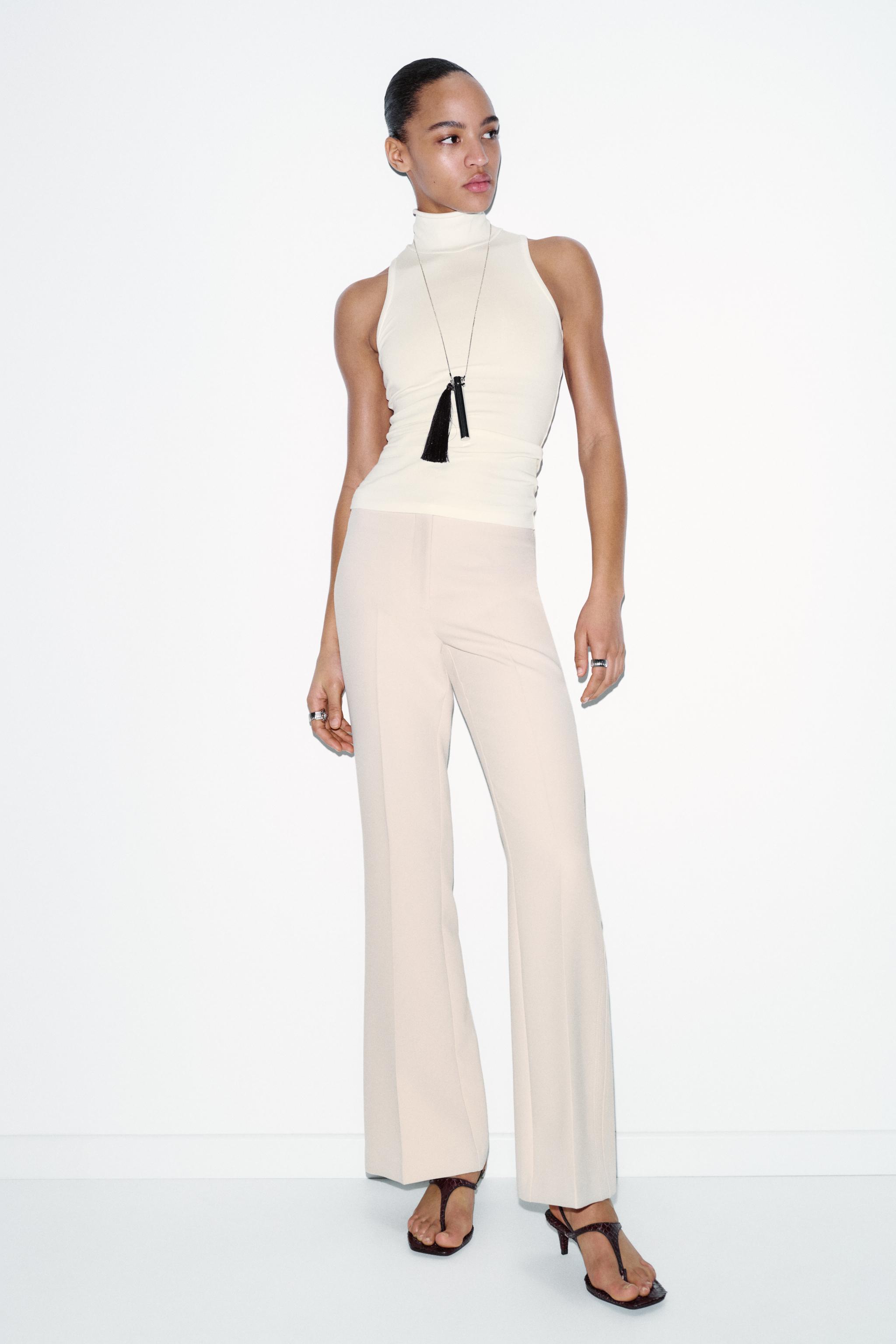 FLARE PANTS WITH SIDE SEAMS